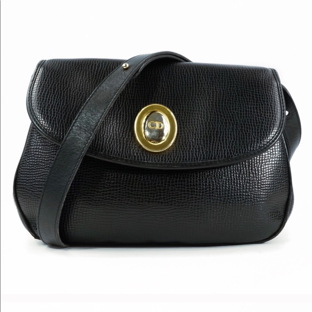Vintage DIOR iguana embossed bag